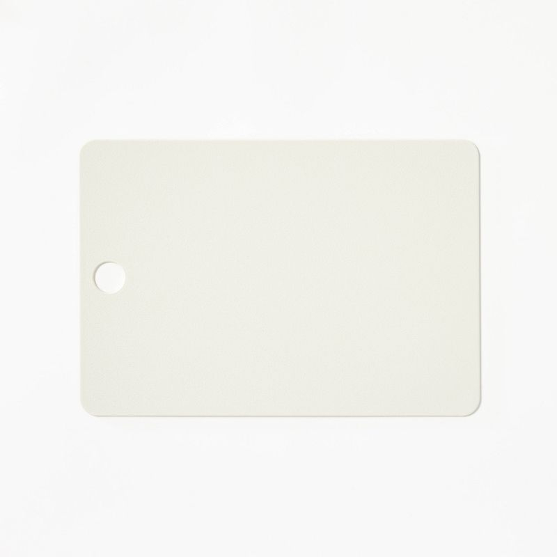 9"x13" Recycled Poly Essentials Cutting Board Vintage Cream - Figmint™: Reversible, Dishwasher-Safe
