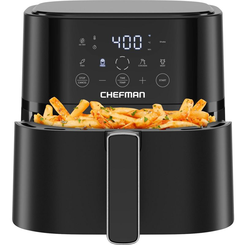 Chefman 4 Liter Air Fryer Black