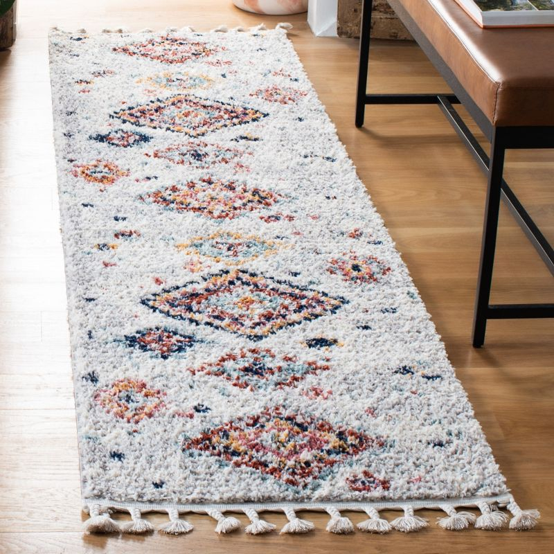 Morocco MRC954 Power Loomed Runner Rug - Ivory/Multi - 2'2"x8' - Safavieh.
