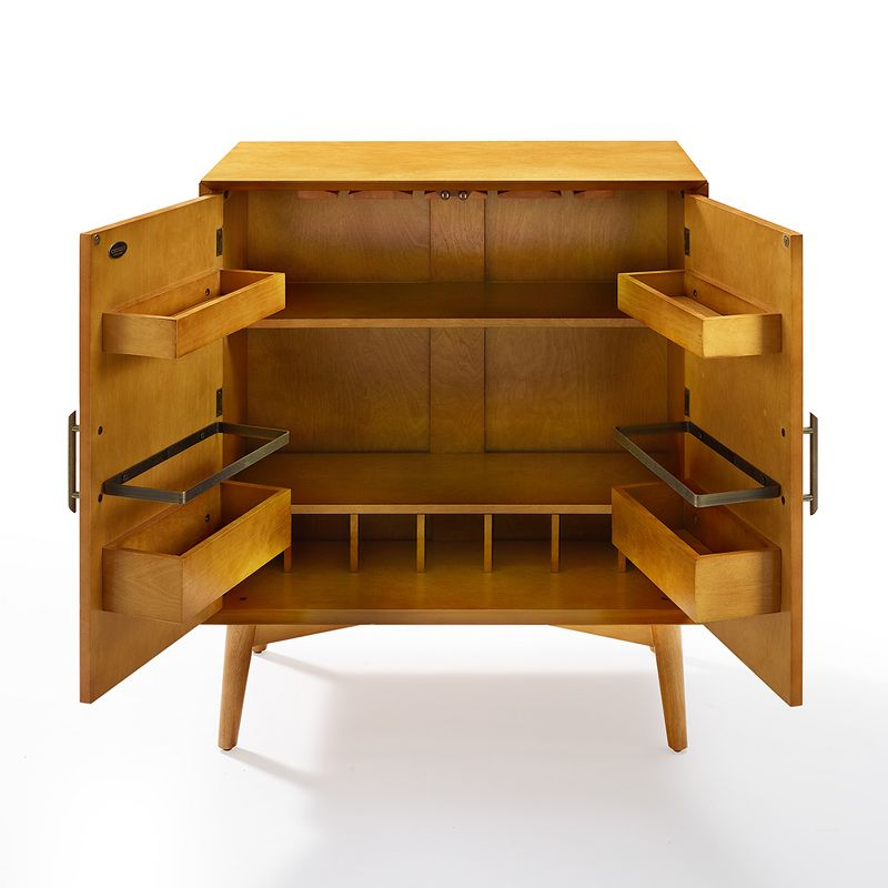 Landon Bar Cabinet Brown - Crosley