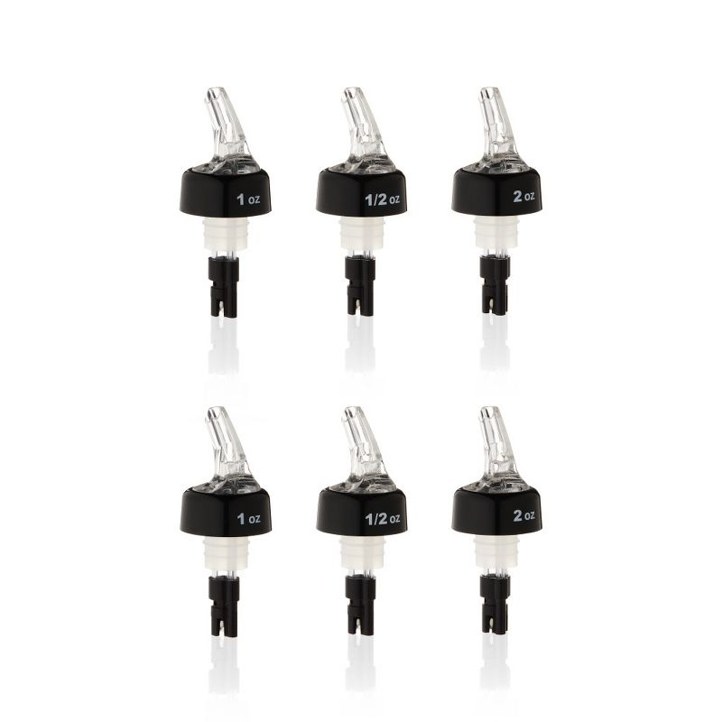 True Measured .5, 1 & 2 oz Pour Spout (Set of 6)