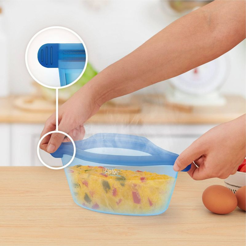 Ziploc Endurables Reusable Silicone Food Storage Container - Medium - 32 fl oz