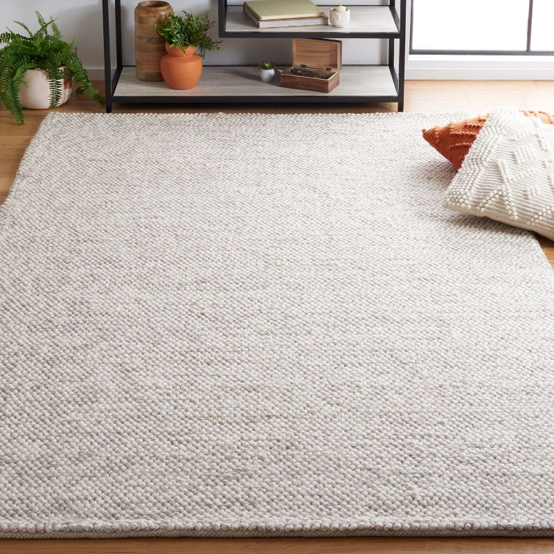Natura NAT182 Hand Loomed Area Rug - Beige/Ivory - 8'x10' - Safavieh.