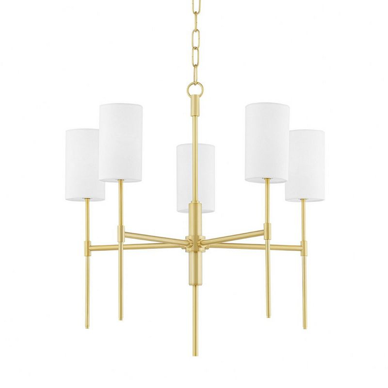 Jensine Chandelier - Antique Brass / 5 Light