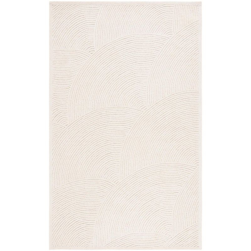 Textural TXT105 Hand Tufted Indoor Area Rug - Ivory - 6'x9' - Safavieh