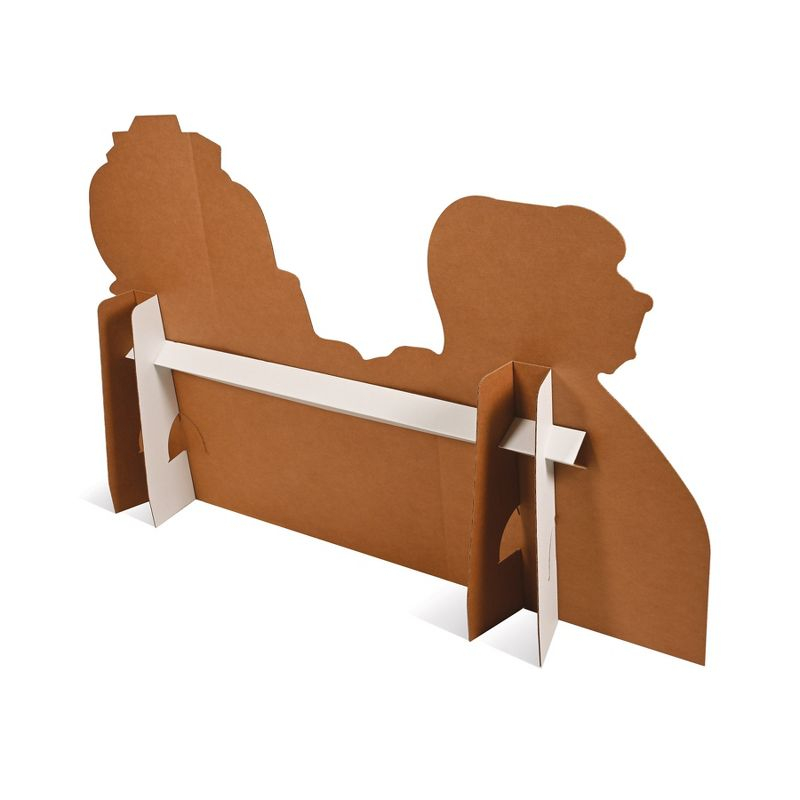 Beistle Santa's Sleigh Stand-Up, 3' 7" x 5' 10", (1/Box) Multicolored