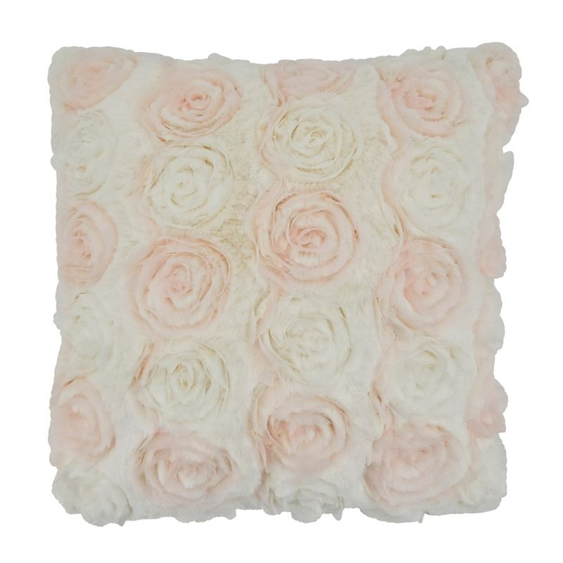 Saro Robbie Hart Collection Appliqued Pillow Cover