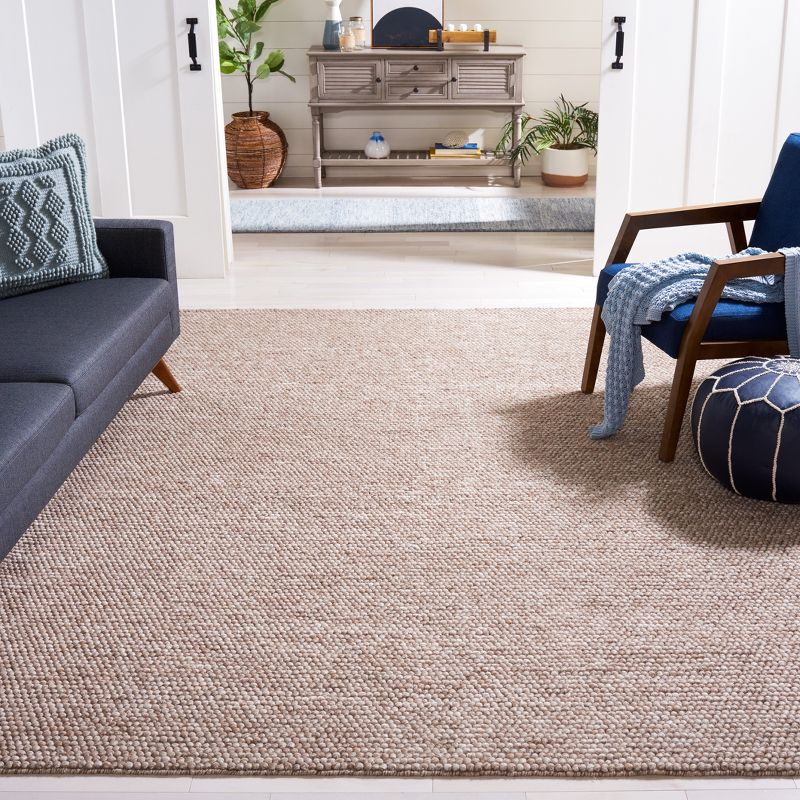 Natura NAT620 Hand Woven Area Rug - Brown - 6'x9' - Safavieh.