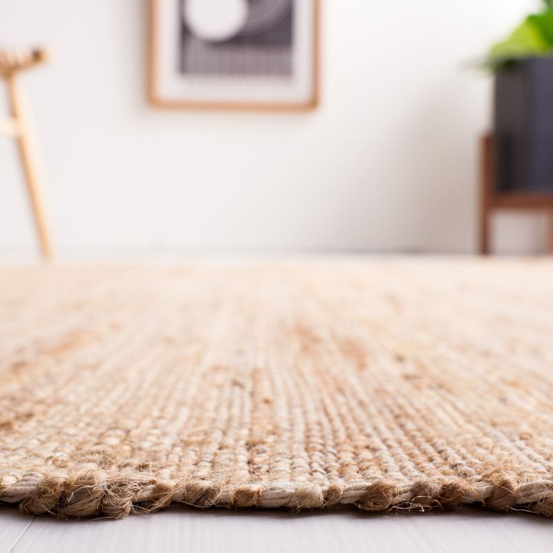 Natura NAT871 Hand Woven Area Rug - Natural/Black - 5'x8' - Safavieh.