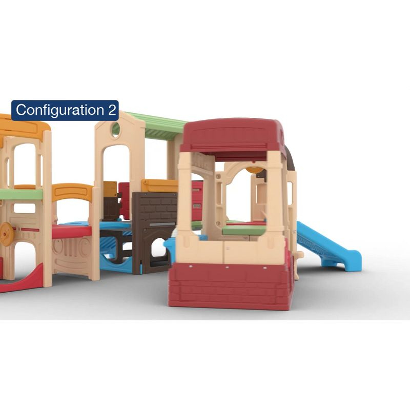 Simplay3 Young Explorers Indoor / Outdoor 4 Piece Modular Play System (4 Boxes) Dome Climber