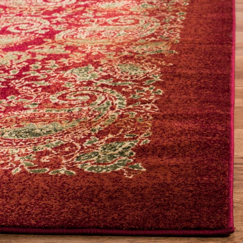 Lyndhurst LNH224 Power Loomed Area Rug - Red/Multi - 8'x11' - Safavieh