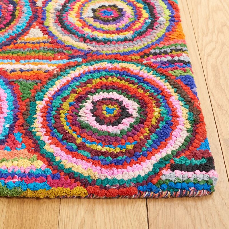 Nantucket NAN143 Hand Tufted Indoor Accent Rug - Pink/Multi - 2'x3' - Safavieh.