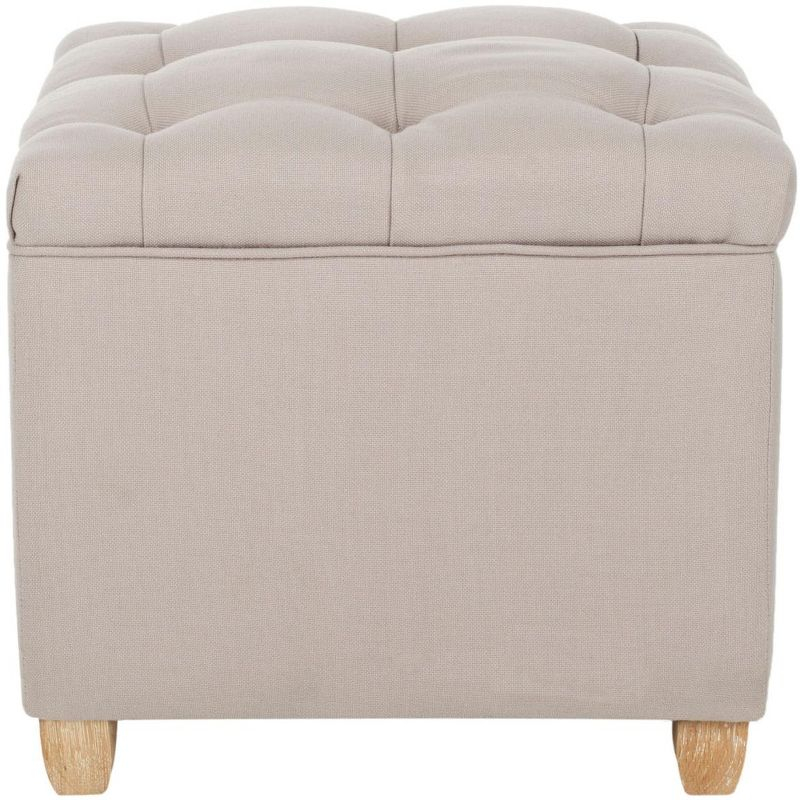 Joanie Ottoman - Taupe - Safavieh