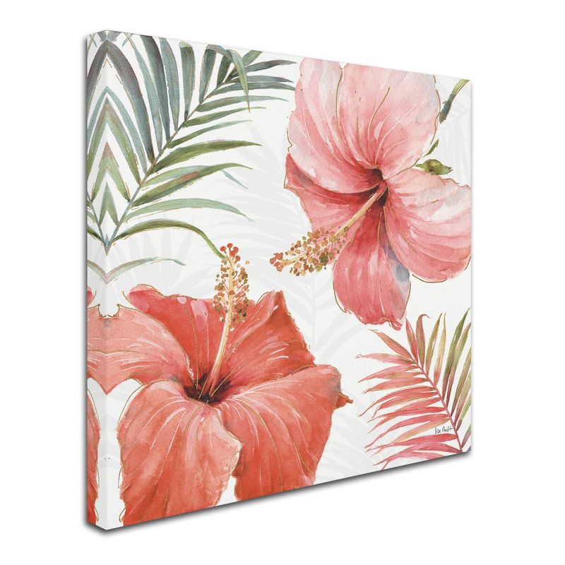 Lisa Audit 'Tropical Blush III' Canvas Art - 14x14