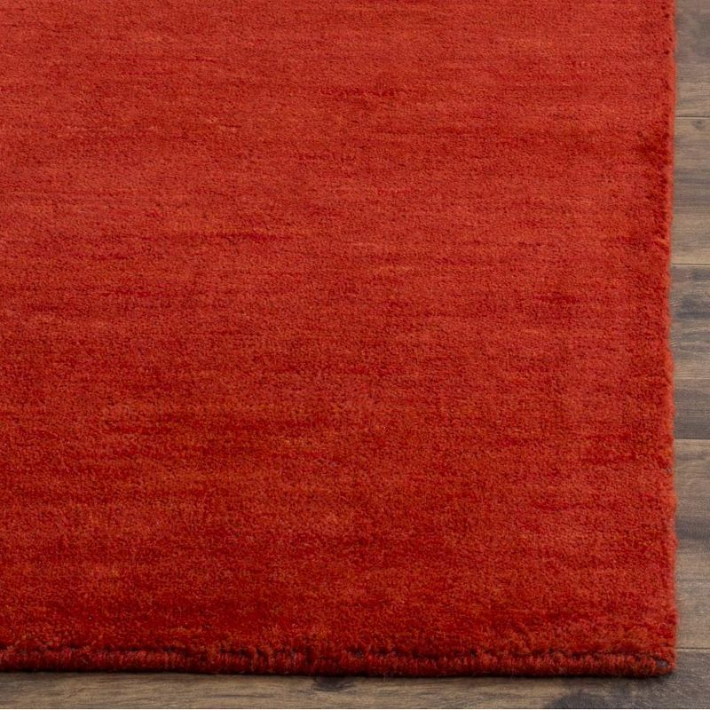 Himalaya HIM311 Handmade Area Rug - 6'x9' - Red - Safavieh