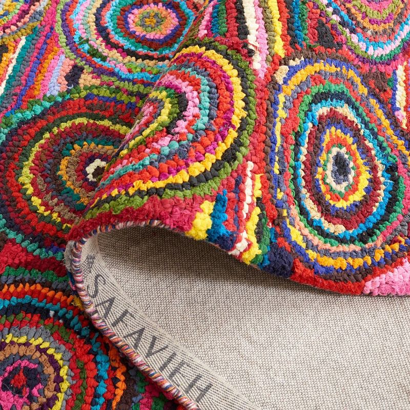 Nantucket NAN143 Hand Tufted Indoor Accent Rug - Pink/Multi - 2'x3' - Safavieh.
