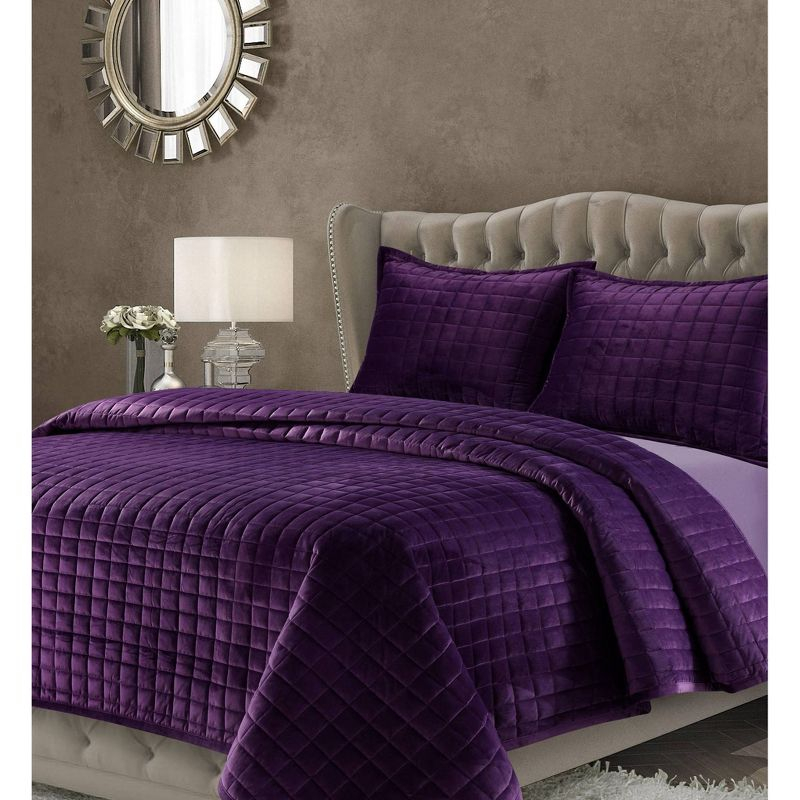 Tribeca Living Glam Quilt Set