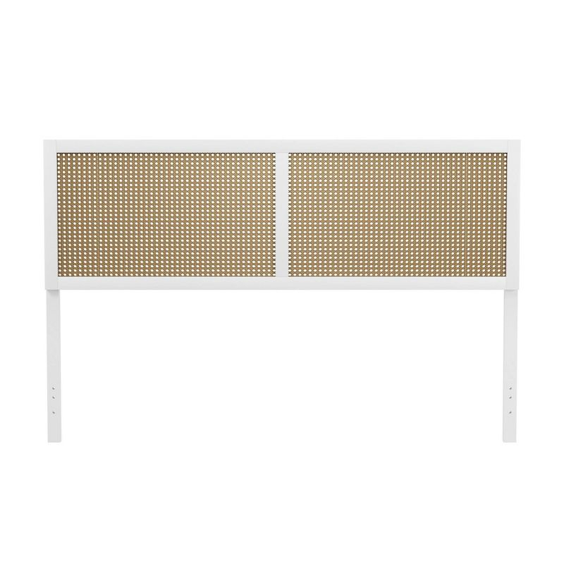 Serena Wood and Cane Panel Headboard - Hillsdale Furniture