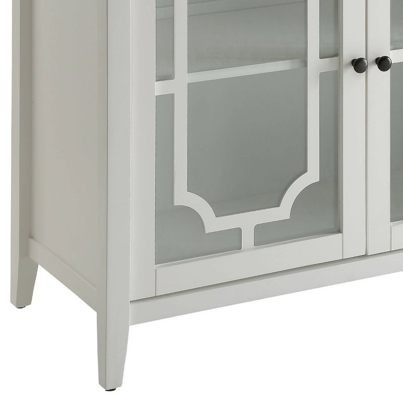 Acme Furniture Ceara Decorative Storage Cabinet White Finish