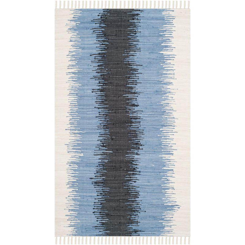 Montauk MTK710 Hand Woven Area Rug - Grey/Black - 3'x5' - Safavieh.