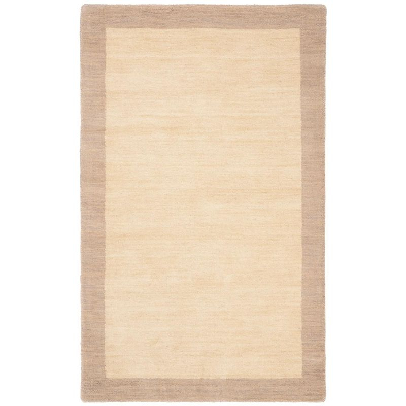 Himalaya HIM587 Hand Loomed Accent Rug - Ivory/Beige - 3'x5' - Safavieh.