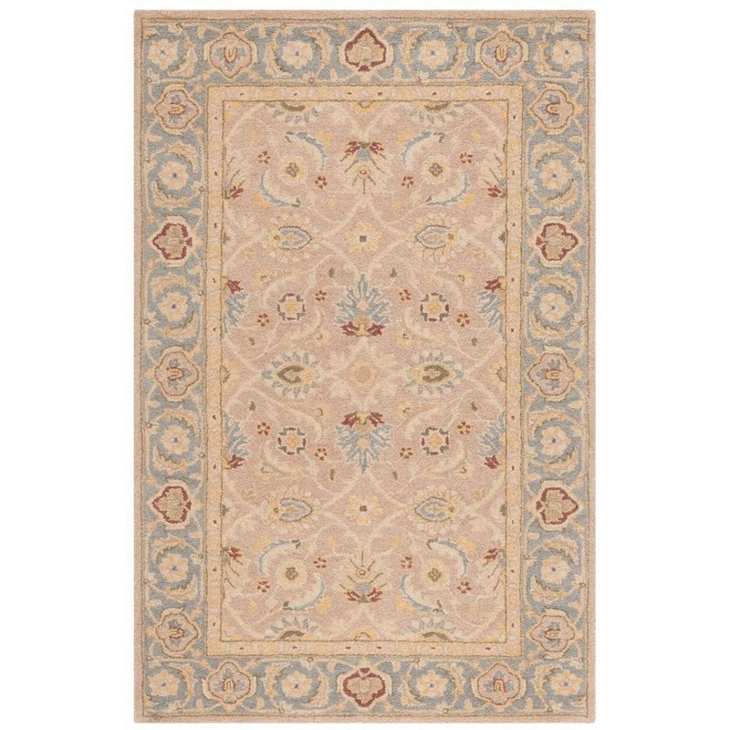 Anatolia AN549 Hand Tufted Indoor Area Rug - Brown/Blue - 9'x12' - Safavieh