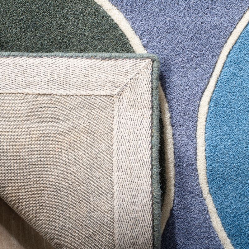 Soho SOH762 Hand Tufted Accent Contemporary Accent Rug - Grey - 2' X 3' - Safavieh.