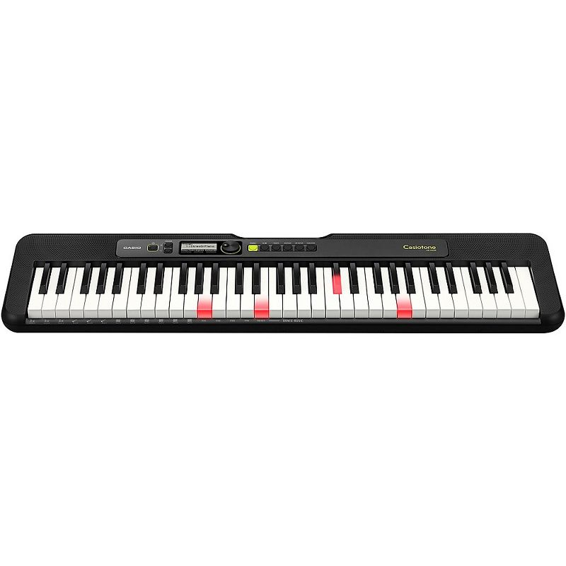 Casio Casiotone LK-S250 Lighted 61-Key Digital Keyboard Black