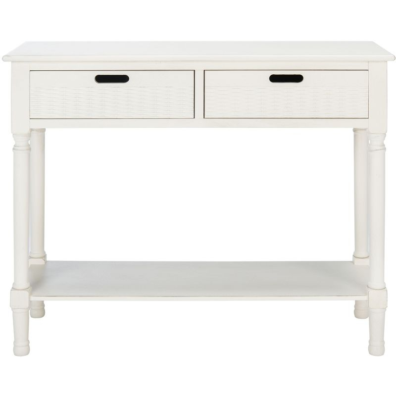 Landers 2 Drawer Console Table - CNS5710A - Off-White - Safavieh