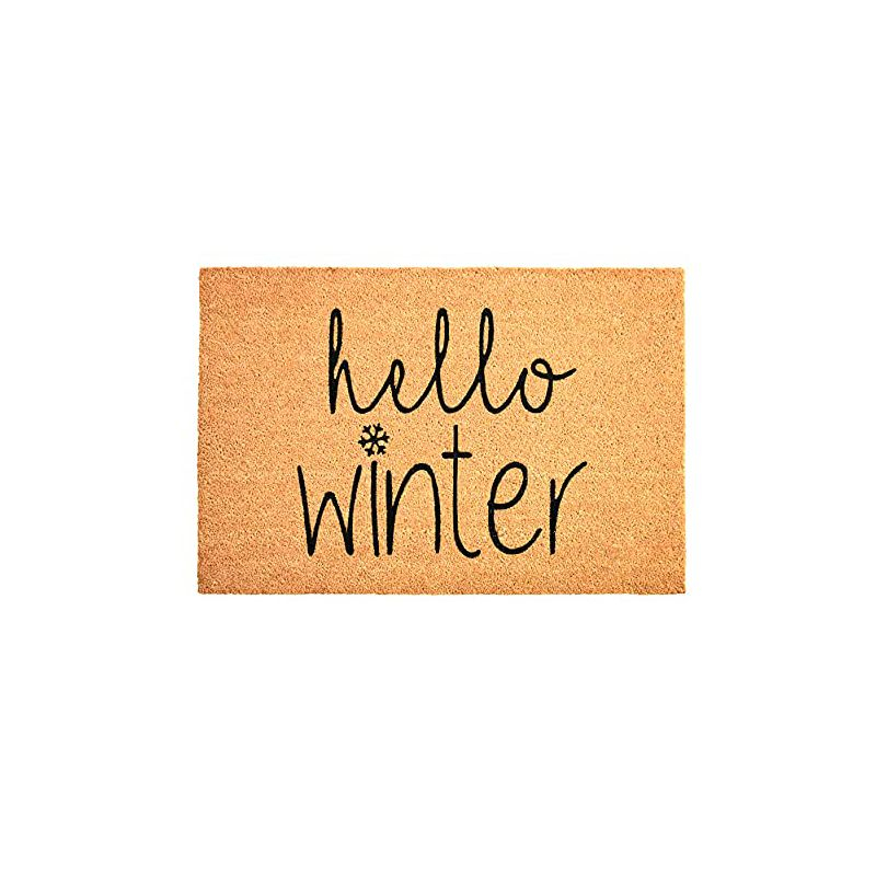 Calloway Mills Hello Winter Doormat (Multi, 17" x 29" x 0.60")