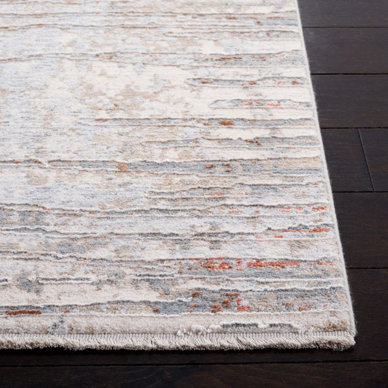 Marmara MRM304 Power Loomed Area Rug - Beige/Blue Rust - 5'x8'2" - Safavieh.