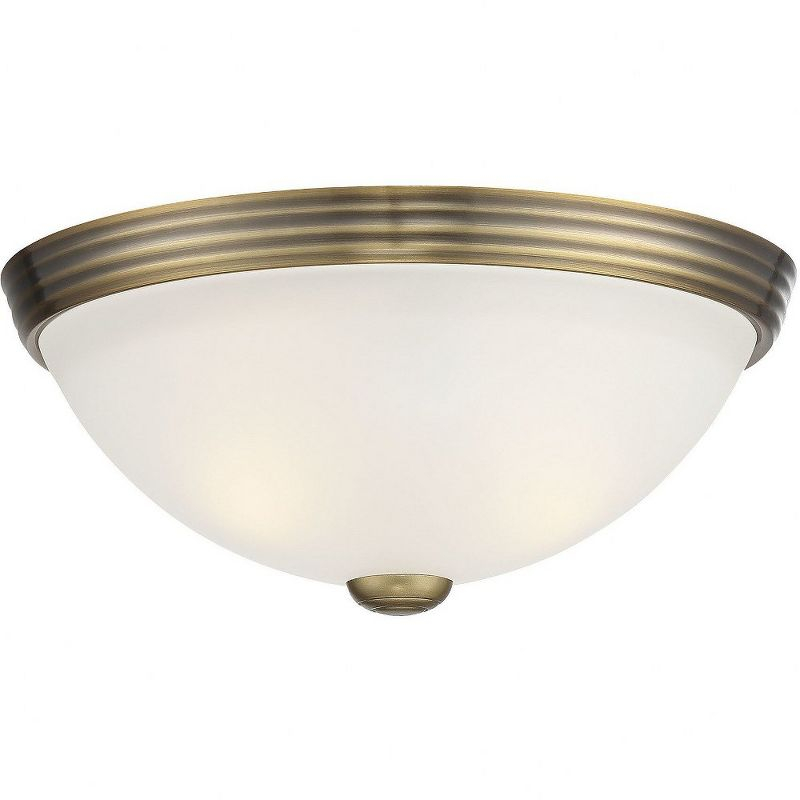 Savoy House NULL 2 - Light Flush Mount in  Warm Brass