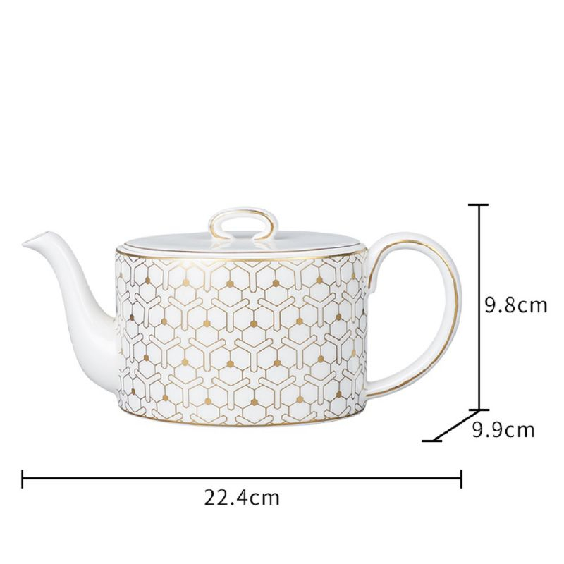 The Whispers of Elegance Tea Service Collection - 600 cc tea pot