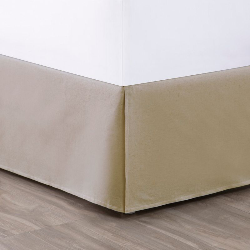 Faux Linen Twin Dust Ruffle - Levtex Home