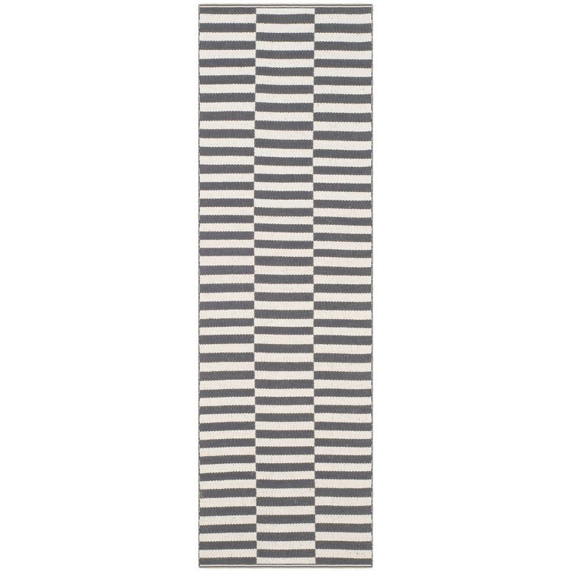 Montauk MTK715 Hand Woven Indoor Accent Rug - Ivory/Grey - 2'6"x4' - Safavieh