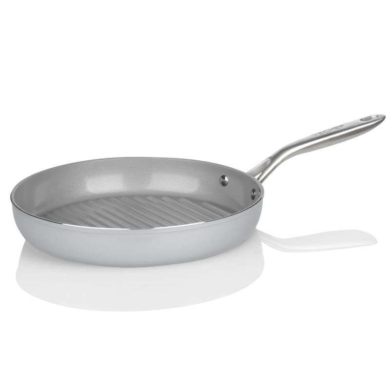 TECHEF CeraTerra - 12" Ceramic Nonstick Grill Pan