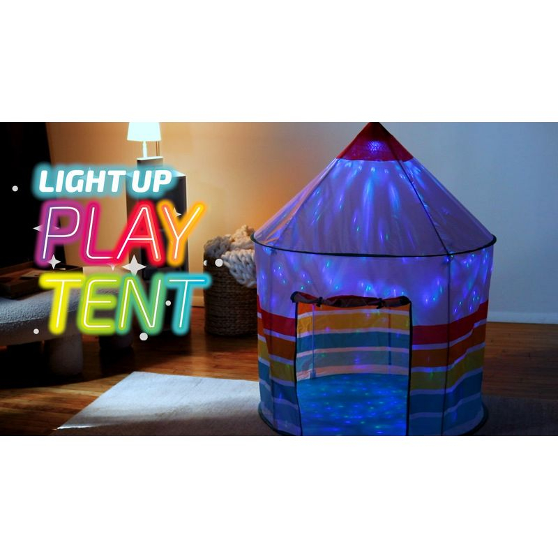 Chuckle & Roar LED Light Up Play Tent
