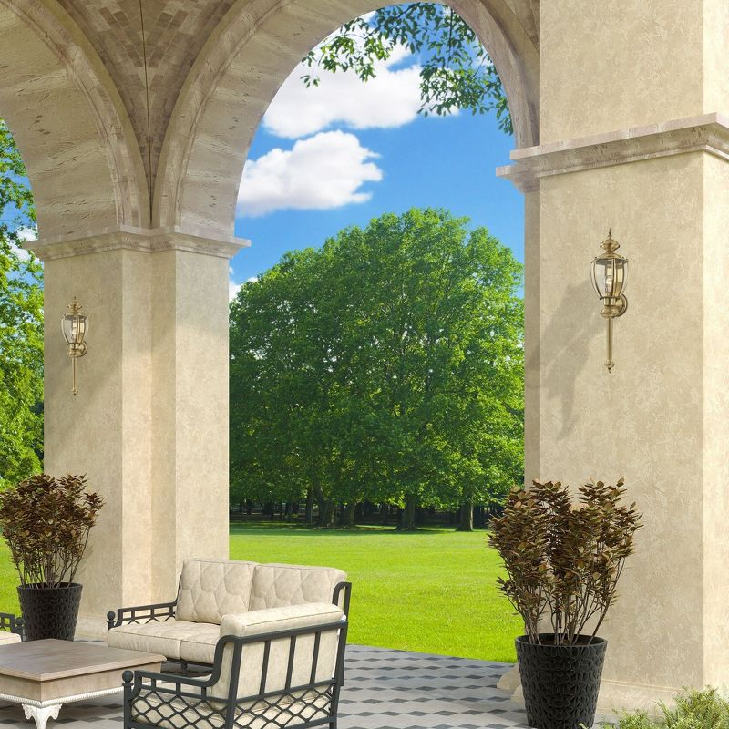 Livex Lighting 1 - Light Wall Light in  Antique Brass