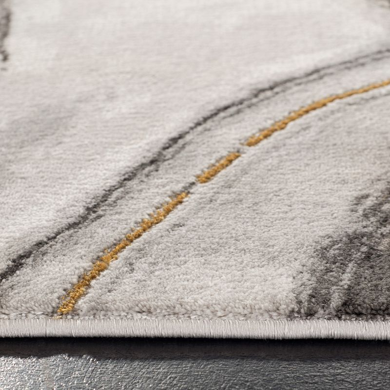 Craft CFT819 Loomed Indoor Area Rug - Grey/Gold - 6'7"x6'7" - Safavieh