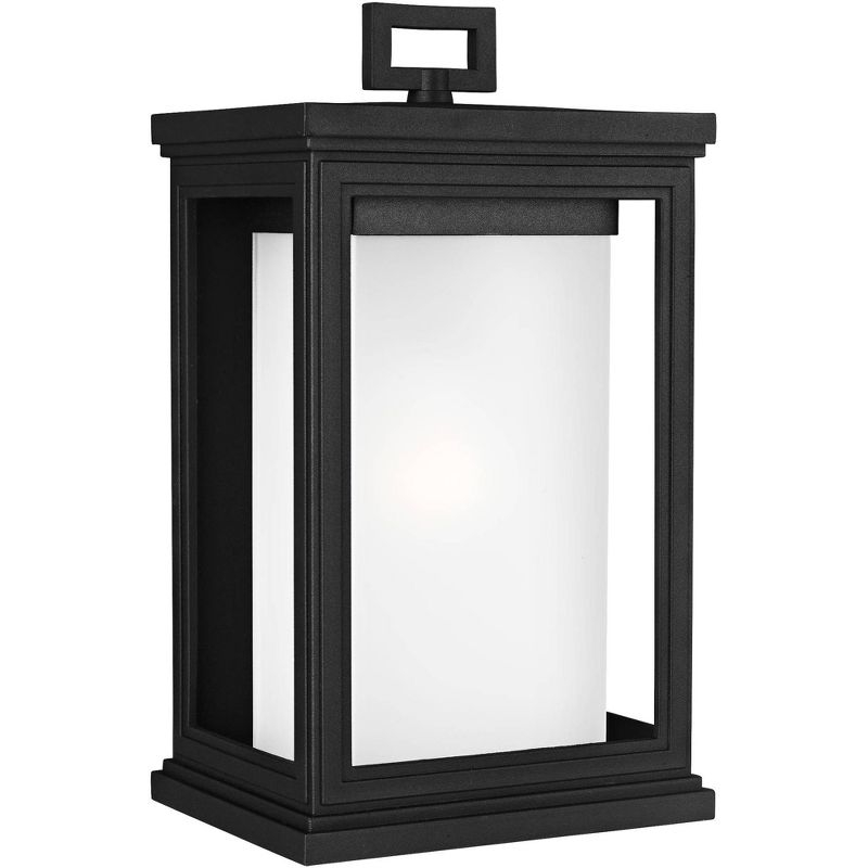 Generation Lighting Roscoe 13 1/2" High Black Outdoor Wall Light