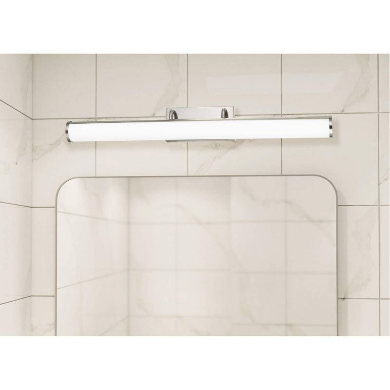Cal Lighting integrated LED 39W, 3500 Lumen, 80 CRI Dimmable Vanity Light With Acrylic Diffuser