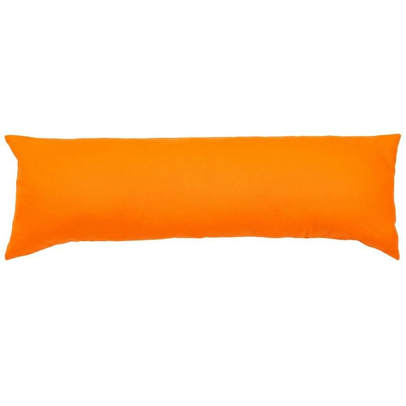 Valenti Pillow - Orange/White - 12"X36" - Safavieh