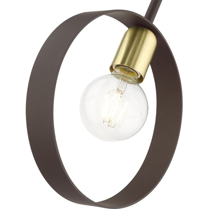 Livex Lighting Modesto 1 - Light Pendant in  Bronze