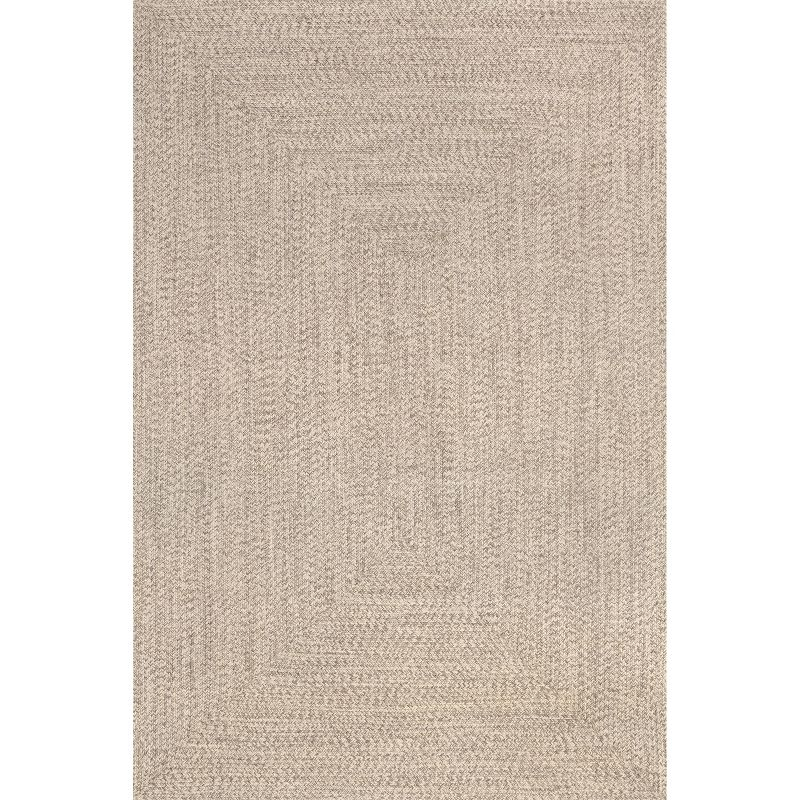 nuLOOM Wynn Braided Indoor/Outdoor Area Rug, 6' x 9', Tan