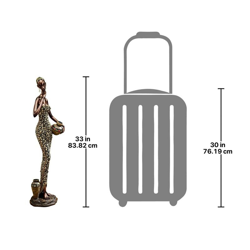 Design Toscano African Water Gatherer Statue