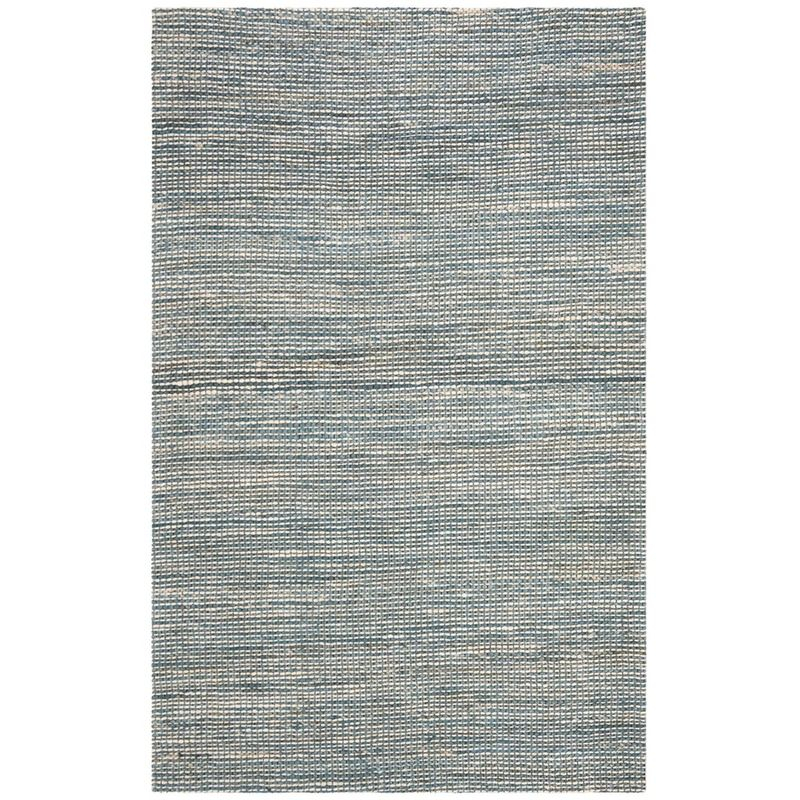 Marbella MRB303 Hand Loomed Indoor Area Rug - Blue/Ivory - 5'x8' - Safavieh