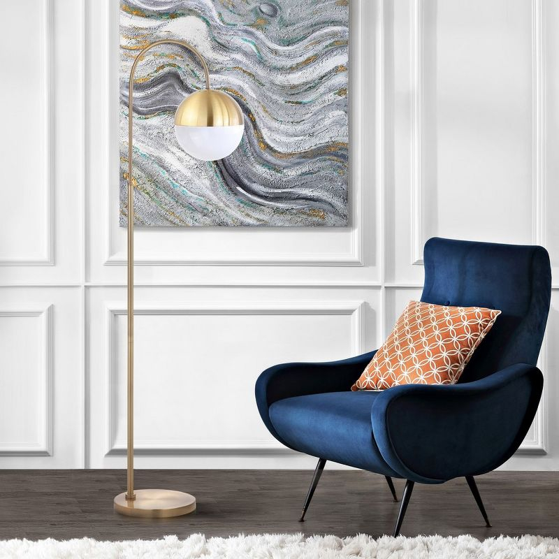 Jonas Floor Lamp - FLL4018 - Brass - Safavieh
