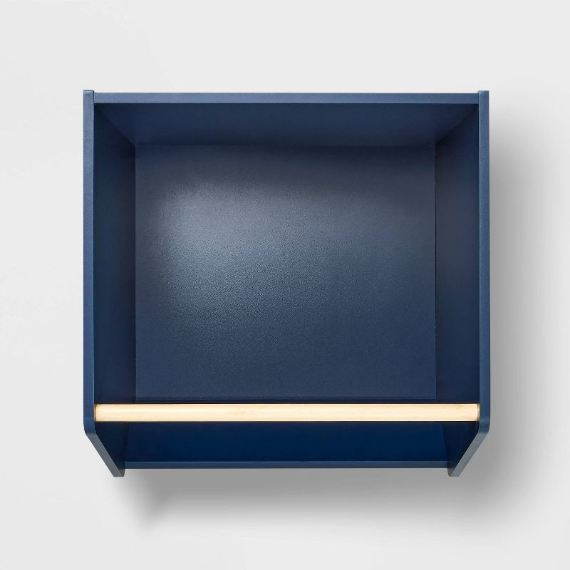 Kids' Stackable Laminate Storage Bin Blue - Pillowfort™: Toy Organizer Trunk for Ages 5+