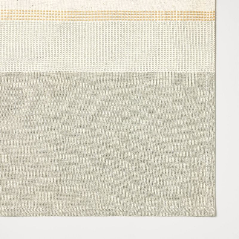 60"x104" Textured Striped Tablecloth Green - Threshold™ designed with Studio McGee