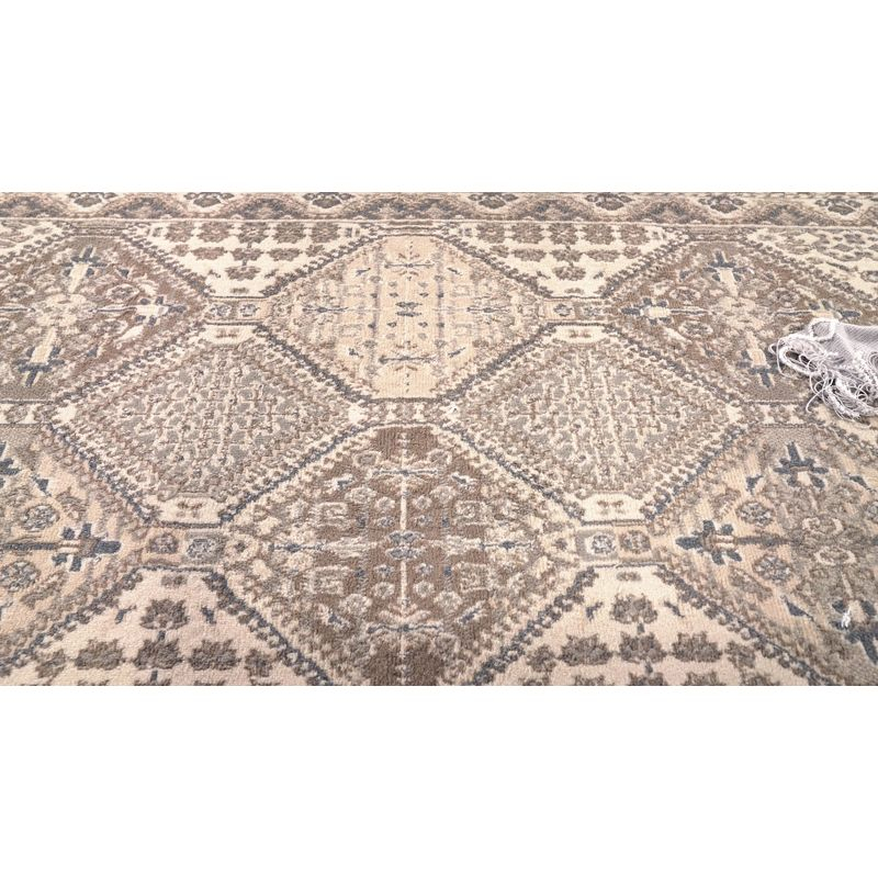 Nuloom 2x8 Becca  Tiled Indoor Area Rug, Blue, Faded Transitional Design, Stain Resistant, BedroomLiving Room, Kitchen,